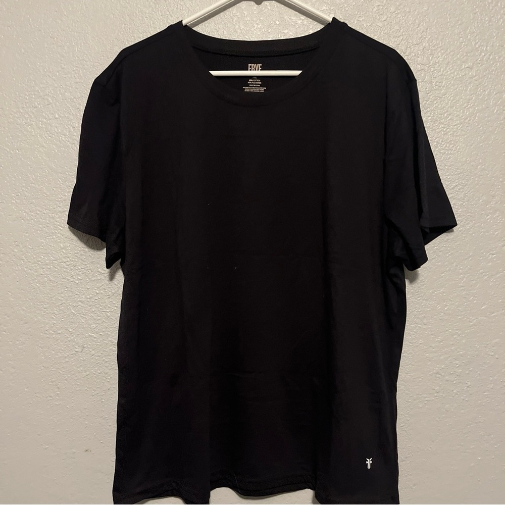 Frye Boots Black Short Sleeve T Shirt Size XL